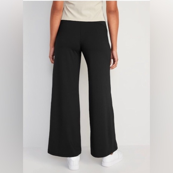 Old Navy Women's Wide Leg Pants - Navy - Picture 3 of 9